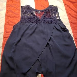 Navy top